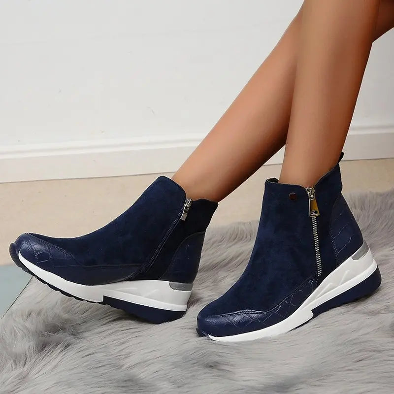 Riviera Wedge Boots