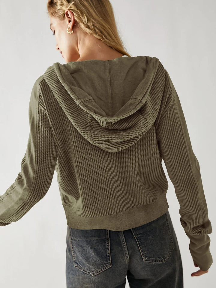 Cozella Crop Hoodie