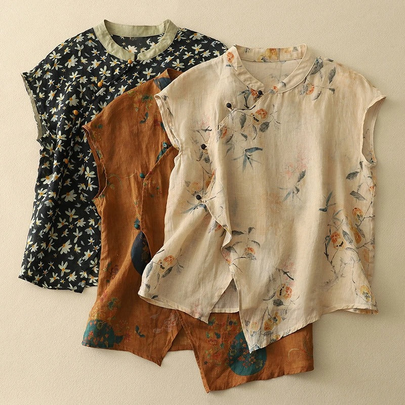 Eleganza Linen Blouse