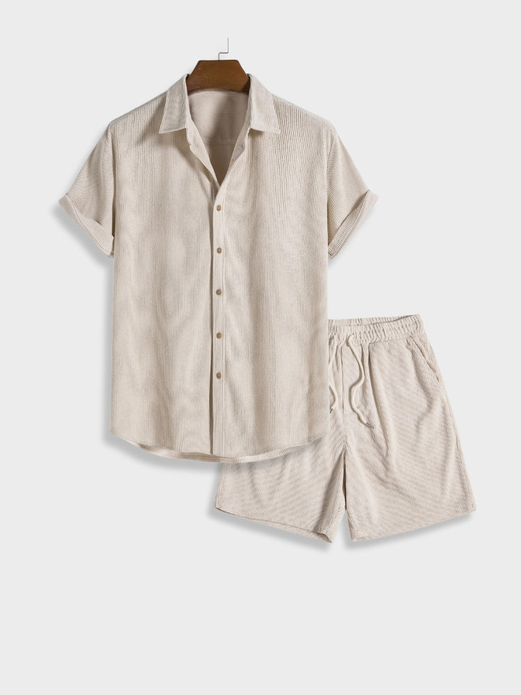 Bordeaux Corduroy Set