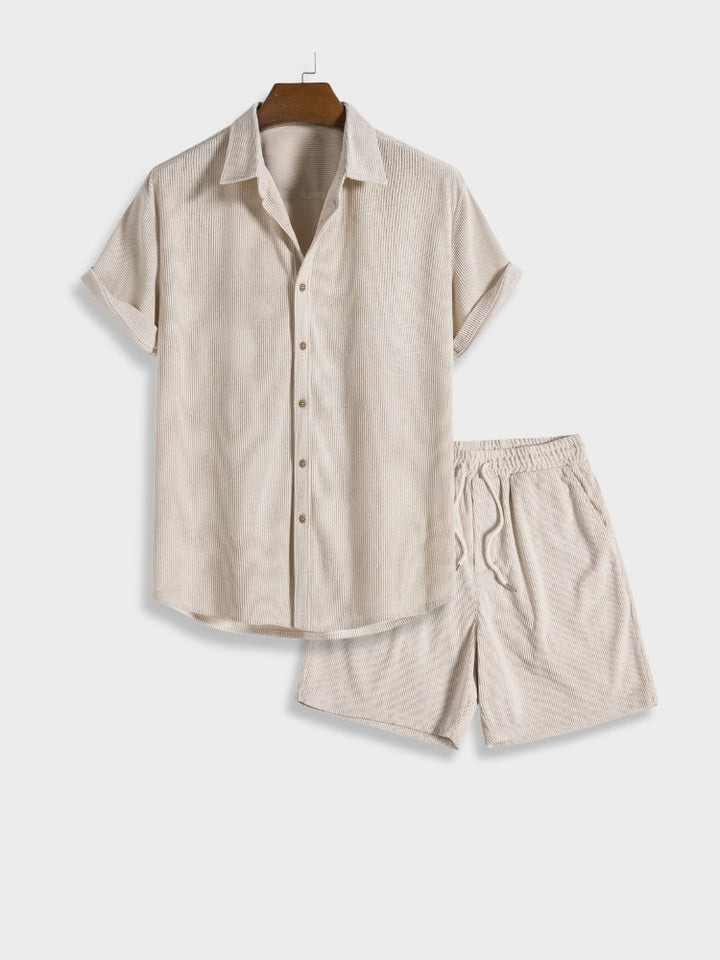 Bordeaux Corduroy Set