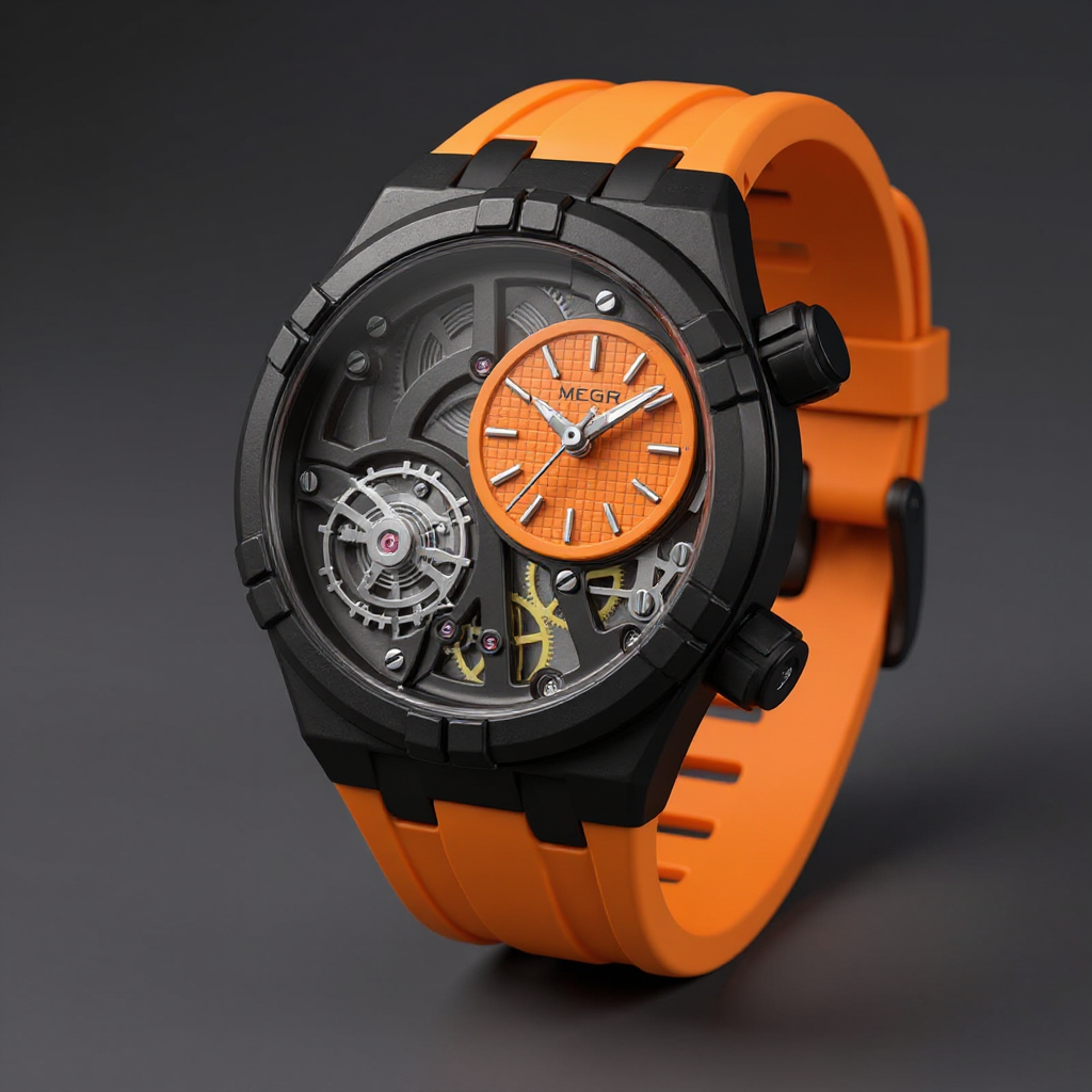 Kinetic Skeleton Watch 45mm