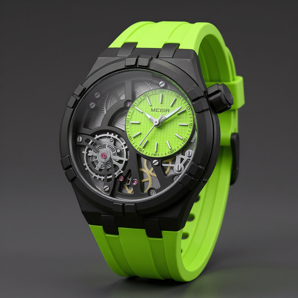Kinetic Skeleton Watch 45mm