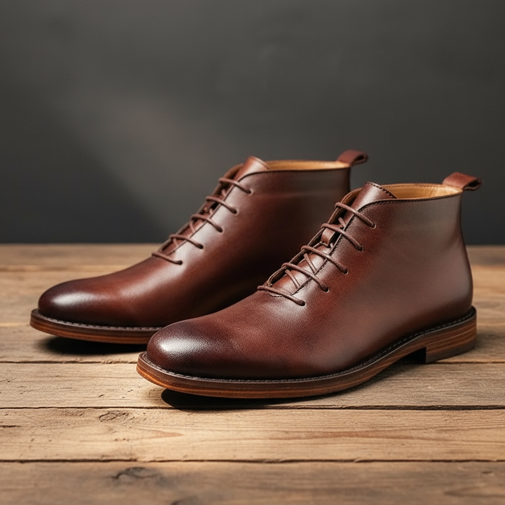 Mason Leather Boots