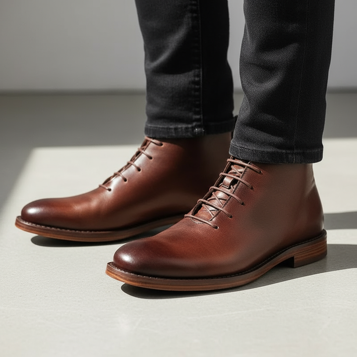 Mason Leather Boots
