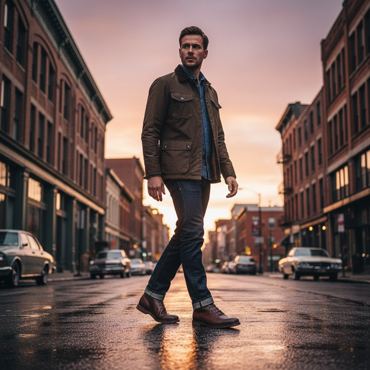 Mason Leather Boots
