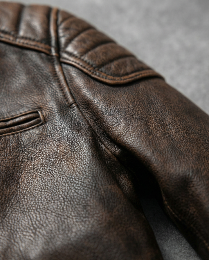 Verona Leather Moto Jacket