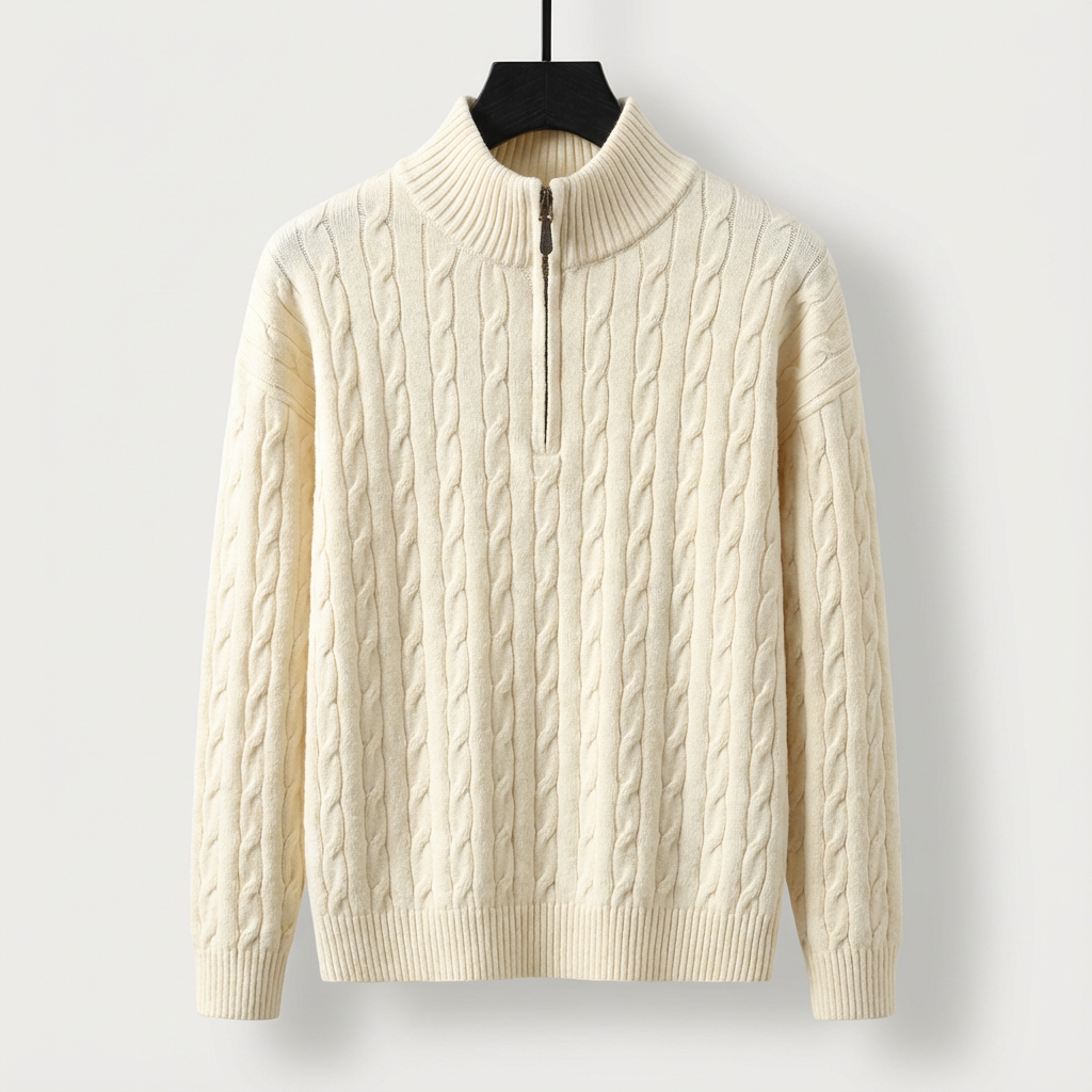 Laurent Half-Zip Sweater