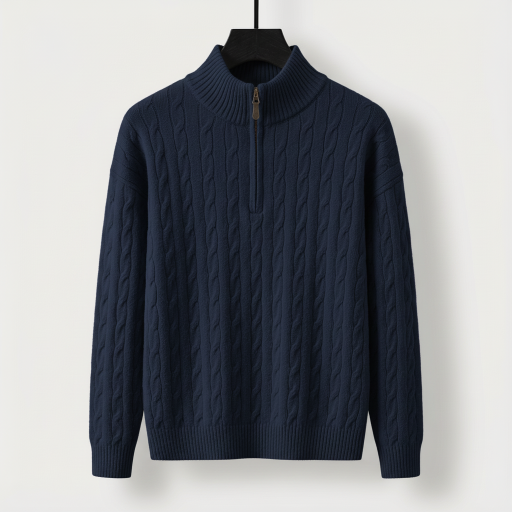 Laurent Half-Zip Sweater