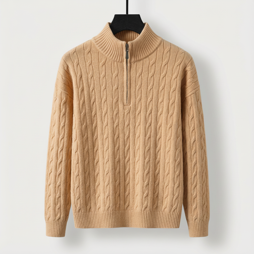 Laurent Half-Zip Sweater