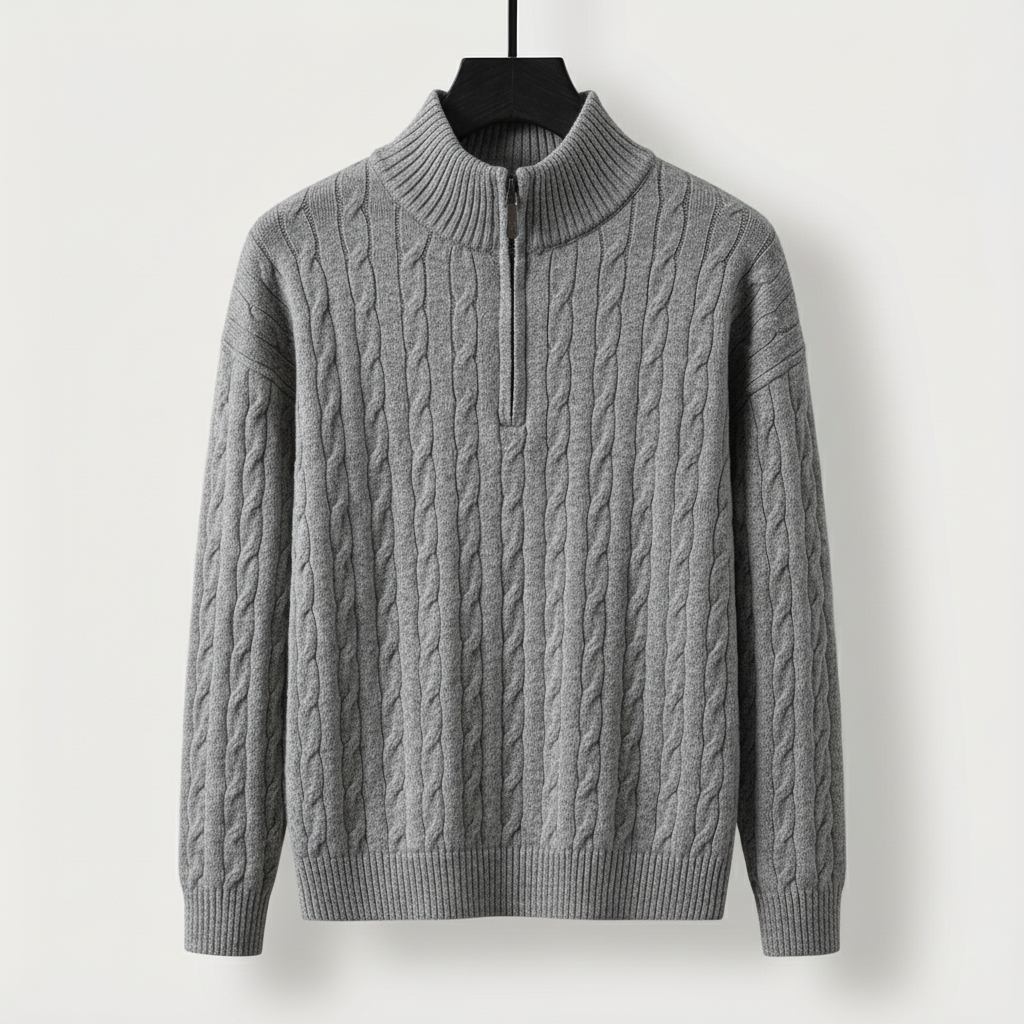 Laurent Half-Zip Sweater