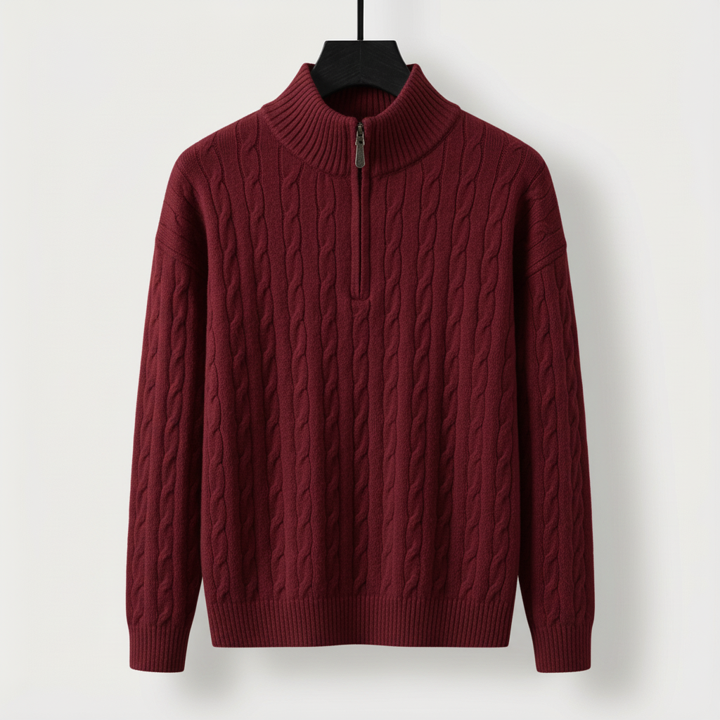 Laurent Half-Zip Sweater