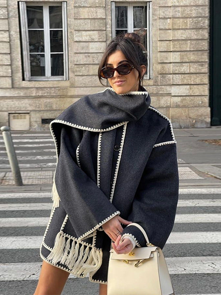 Vivienne Scarf Coat