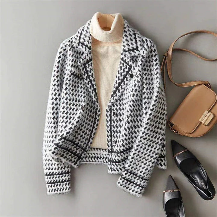 Belmont Houndstooth Jacket